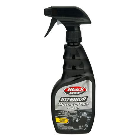 Experience the Magic of a Spotless Interior with Black Magic Interior Detailer